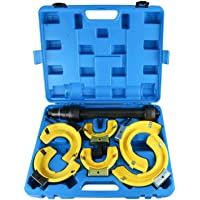 FreeTec McPherson - Juego de 7 tensores de muelle para tensar el muelle del muelle del coche